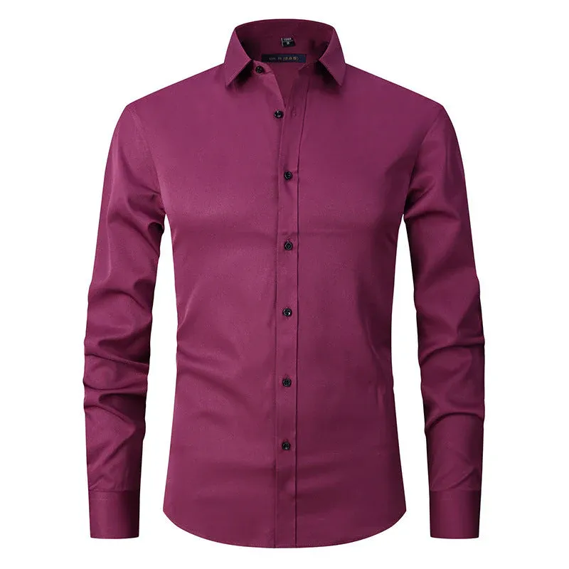 Chemise anti-rides extensible - Image 9
