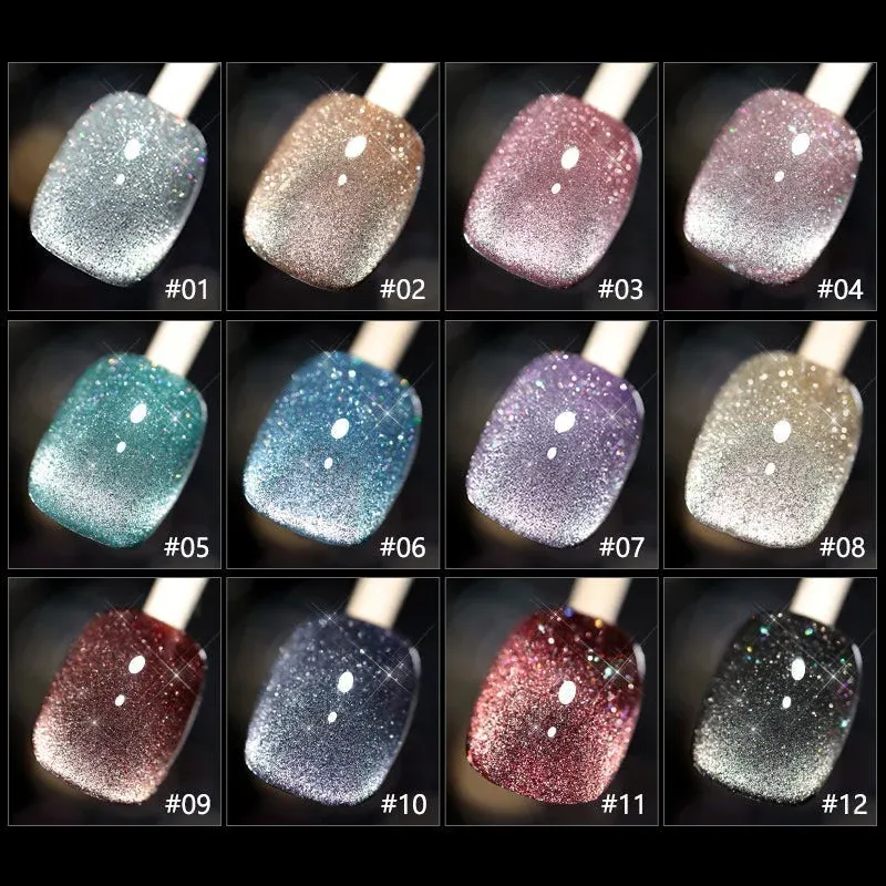 VERNIS À ONGLES ŒIL DE CHAT LASER DIAMANTÉ - Image 3