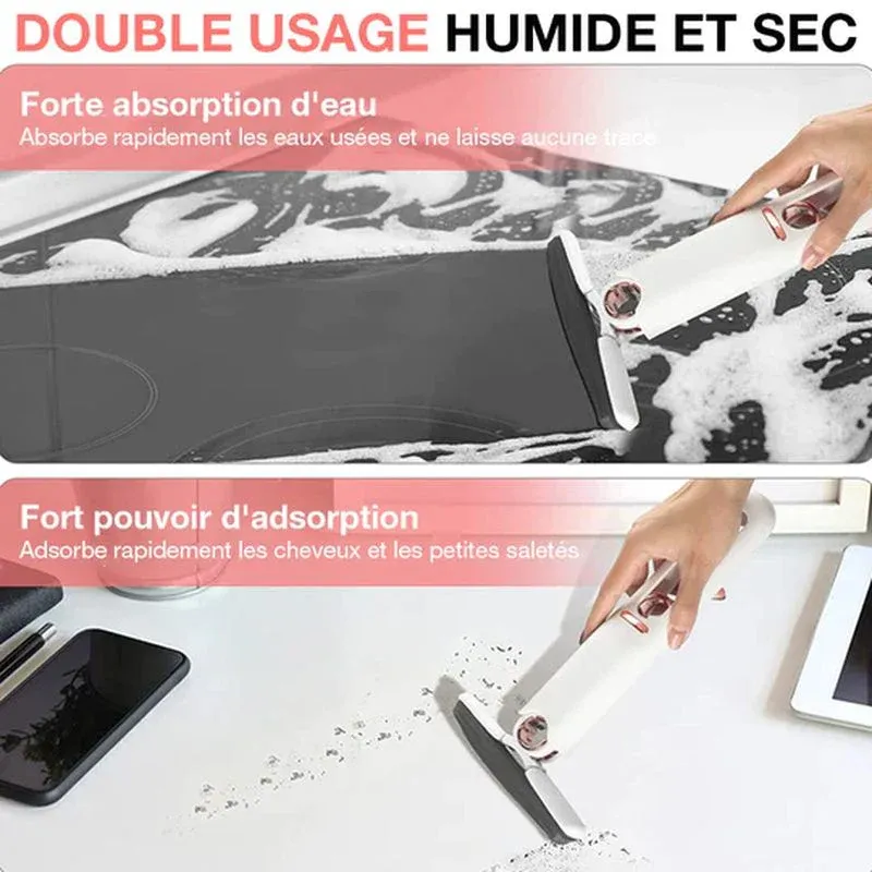 Mini vadrouille de nettoyage de bureau lavable à la main - Image 6