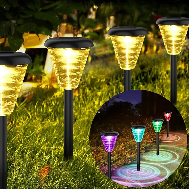 Lampes de jardin décoratives à énergie solaire