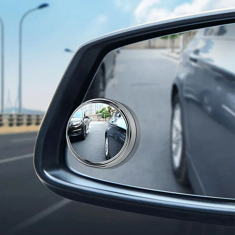 Petit miroir rond tournant à 360 ° pour voiture (2 pièces) - Image 7