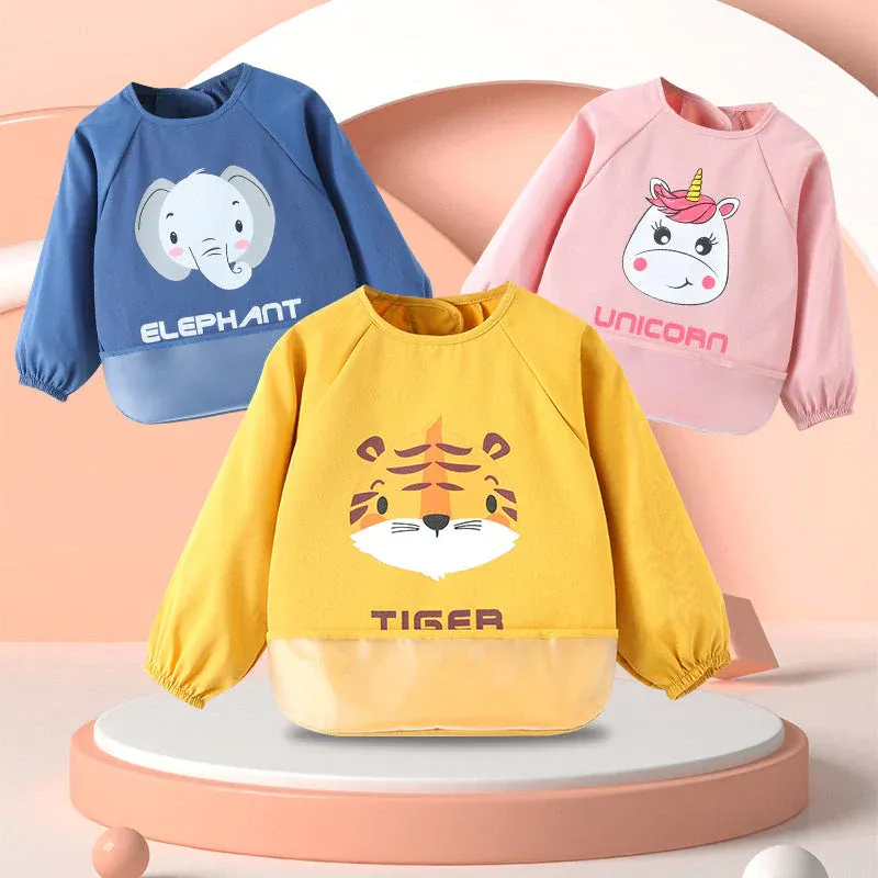 Blouse de dessin animé imperméable pour enfants