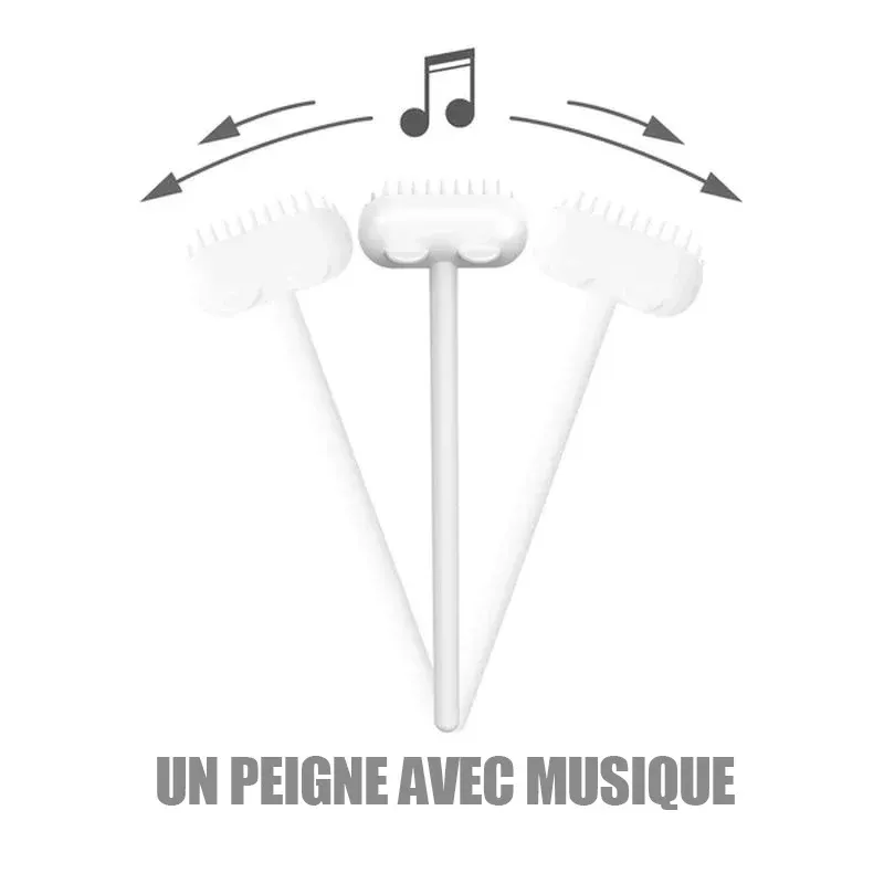 Brosse de massage à long manche pour chats (Achetez 1 obtenez 1 Gratuitement) - Image 4