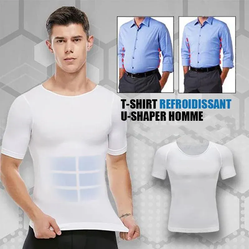 Vêtements t-shirt de Façonner le corps pour hommes(Livraison gratuite)