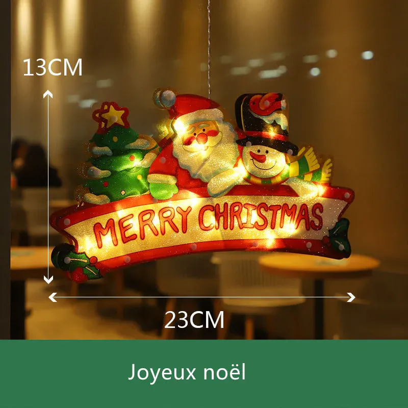 Lumière suspendue de fenêtre pour Noël - Image 5