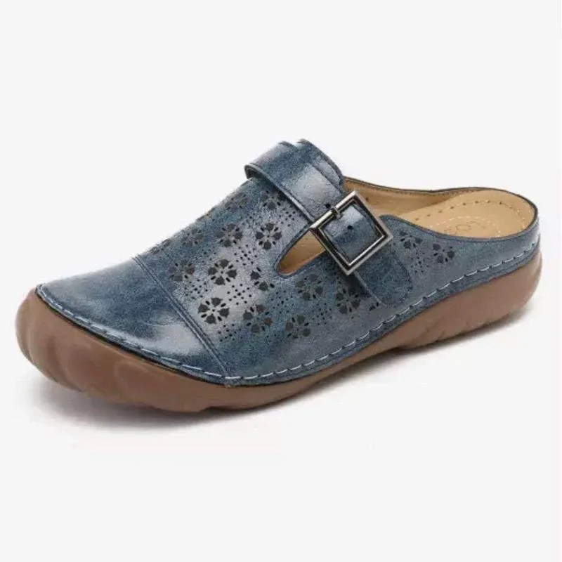 Chaussures à bout rond et à fond plat vintage - Image 7