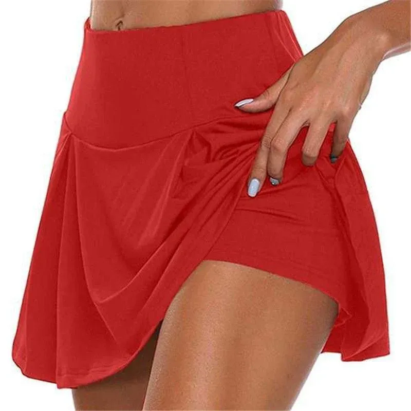 Jupe avec short élastique pour femmes - Image 5