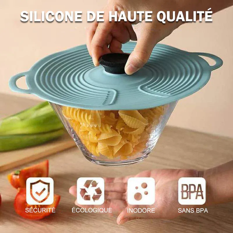 COUVERCLE SILICONE RÉUTILISABLE - Image 2