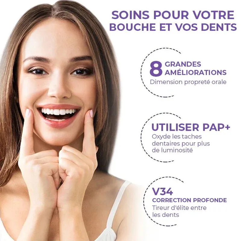 Mousse de blanchiment des dents à base de plantes de luxe - Image 3