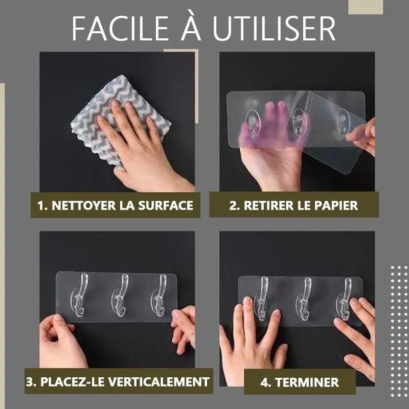 Plaque de crochet d'autocollant sans couture - Image 7