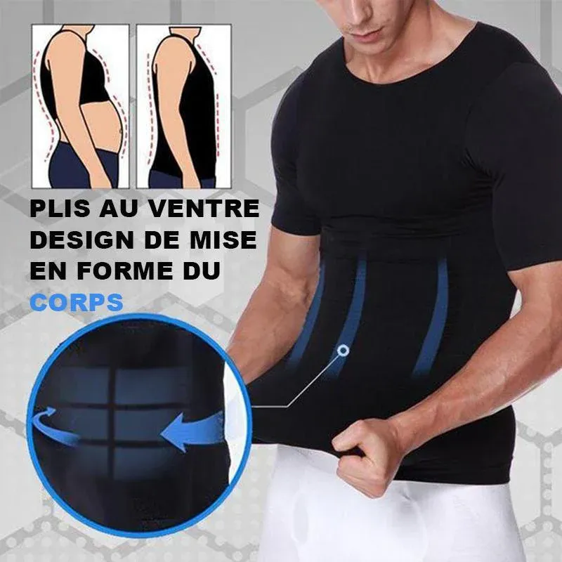 Vêtements t-shirt de Façonner le corps pour hommes(Livraison gratuite) - Image 2