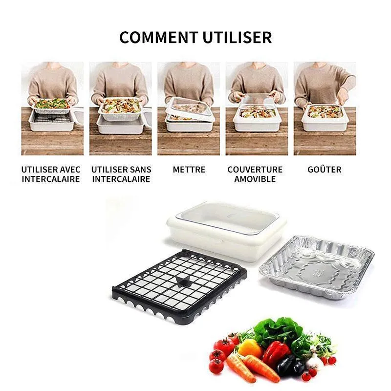 Bac à Légumes en Aluminium - Image 2