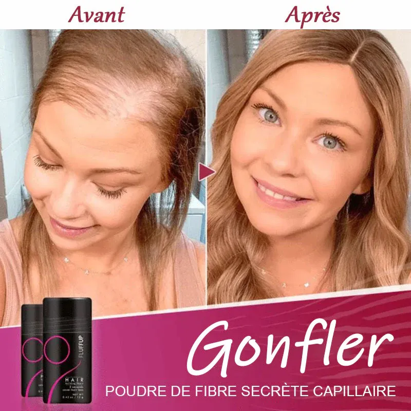 Poudre de fibres complément de cheveux efficace - Image 2