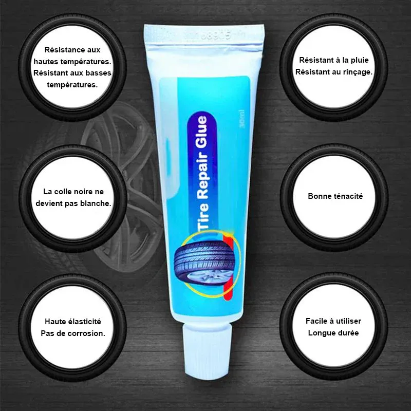 Colle spéciale automobile réparation fissures pneus colle forte - Image 3