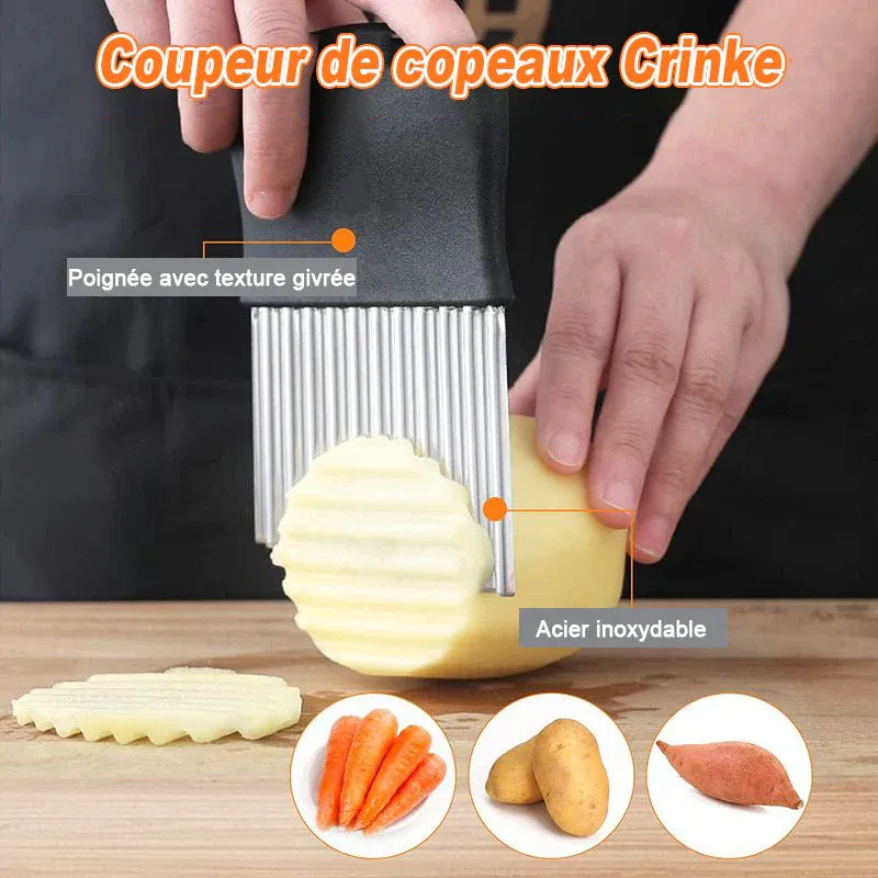 Couteau à vagues multifonctionnel en acier inoxydable - Image 2