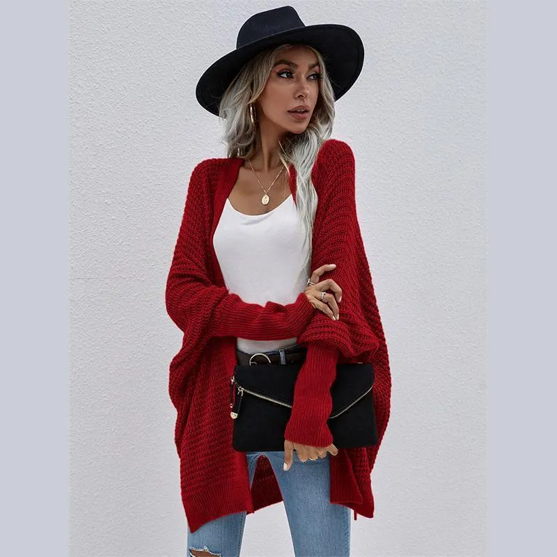 Pull femme ample uni - Image 5