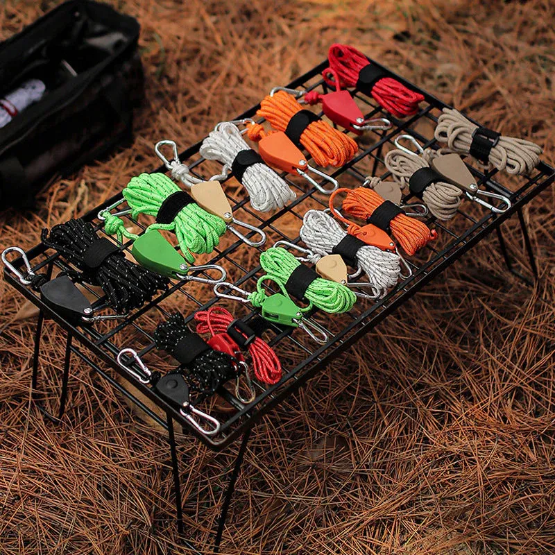 Corde de camping à poulie portable - Image 4
