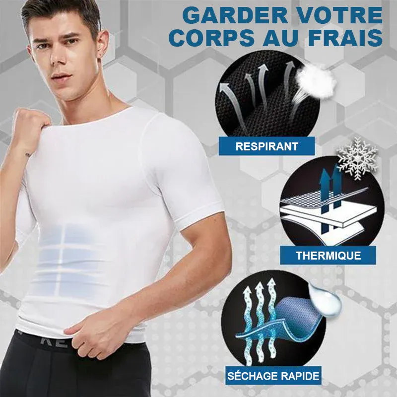 T-shirt shaper cool pour hommes - Image 3