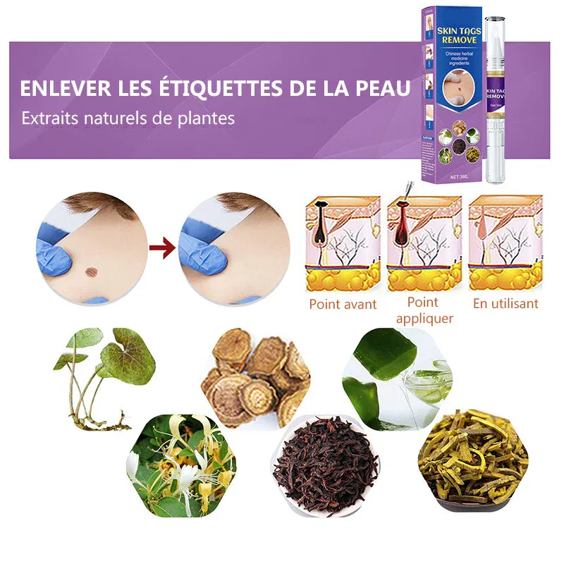 Stylo anti-acrochordons retirer des étiquettes de peau (2 pièces) - Image 3