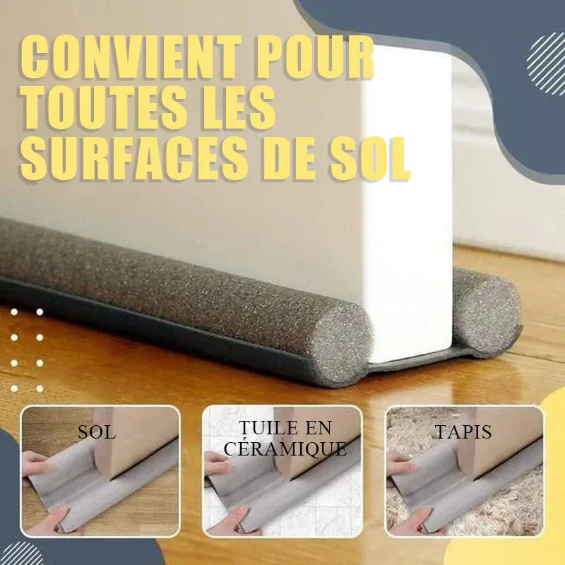 Bande de joint bas de porte étanche anti-bruit anti-insectes - Image 3