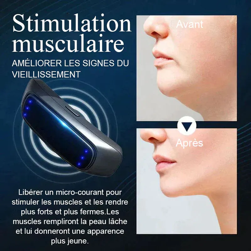 Appareil de beauté du visage en V endormi - Image 3