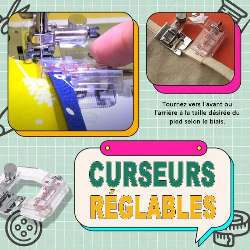 Pied presseur de bande d'emballage de machine à coudre - Image 3