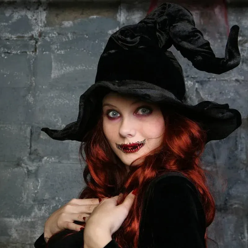 Tatouages temporaires de farce d'Halloween (10 pièces) - Image 3