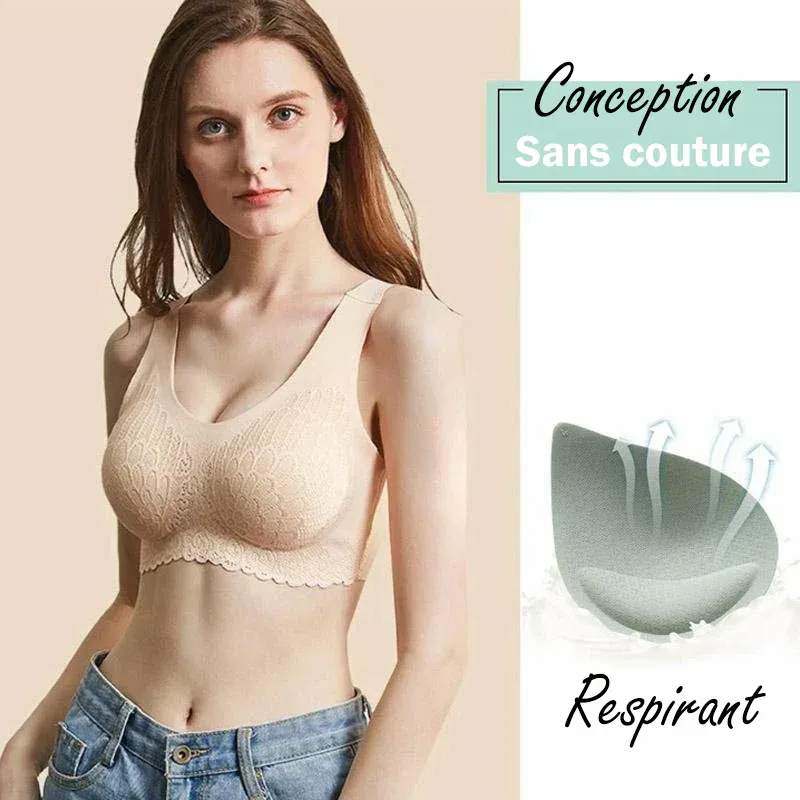 Soutien-gorge de sport sans armature confortable - Image 4