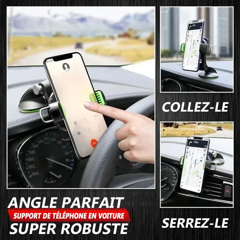 Support de téléphone à ventouse réglable pour voiture - Image 4