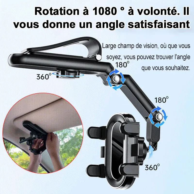 Support de téléphone pour voiture multifonctionnel - Image 3