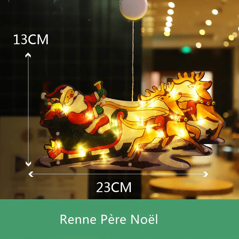 Lumière suspendue de fenêtre pour Noël - Image 7