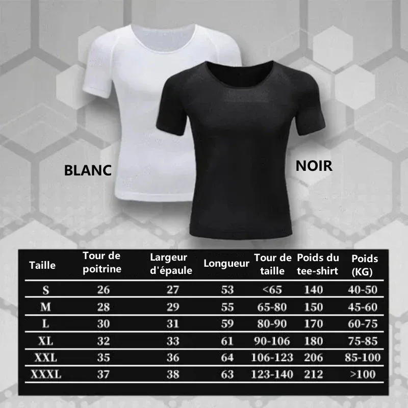 T-shirt shaper cool pour hommes - Image 7