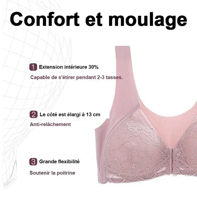 Soutien-gorge respirant avec fermeture à l'avant - Image 4
