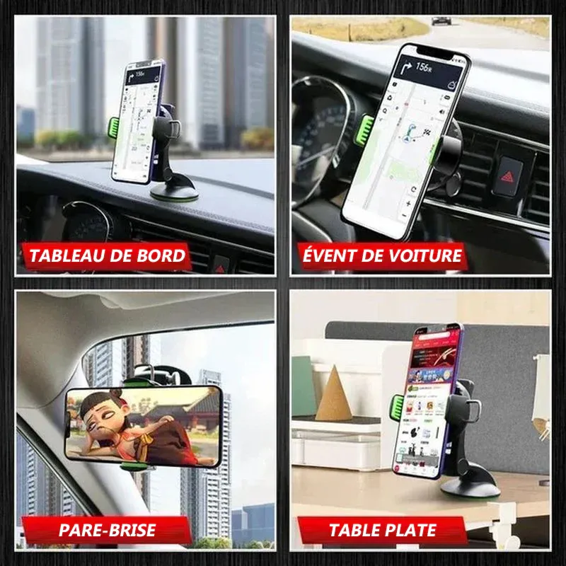 Support de téléphone à ventouse réglable pour voiture - Image 5