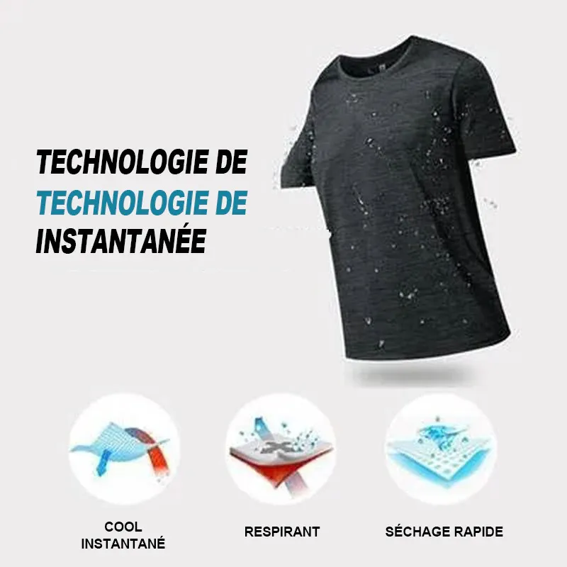 T-shirt imperméable hydrophobe Anti-tâches - Image 5
