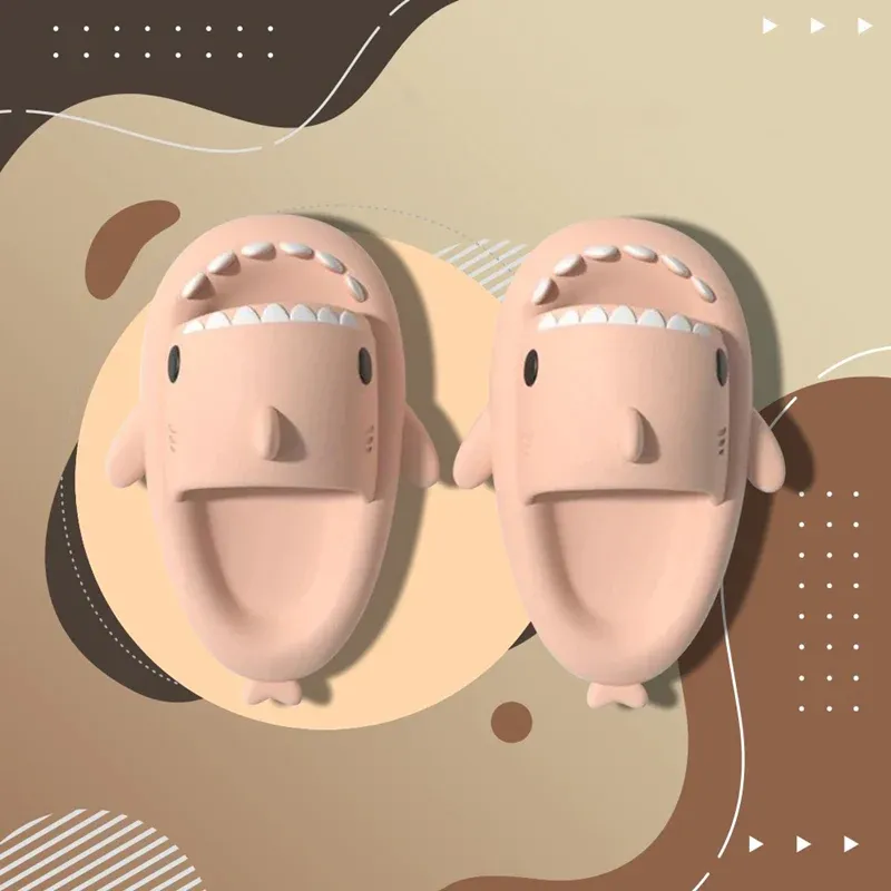 Pantoufles en forme de requin pour enfants - Image 4