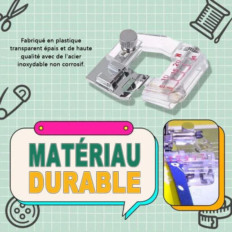 Pied presseur de bande d'emballage de machine à coudre - Image 4
