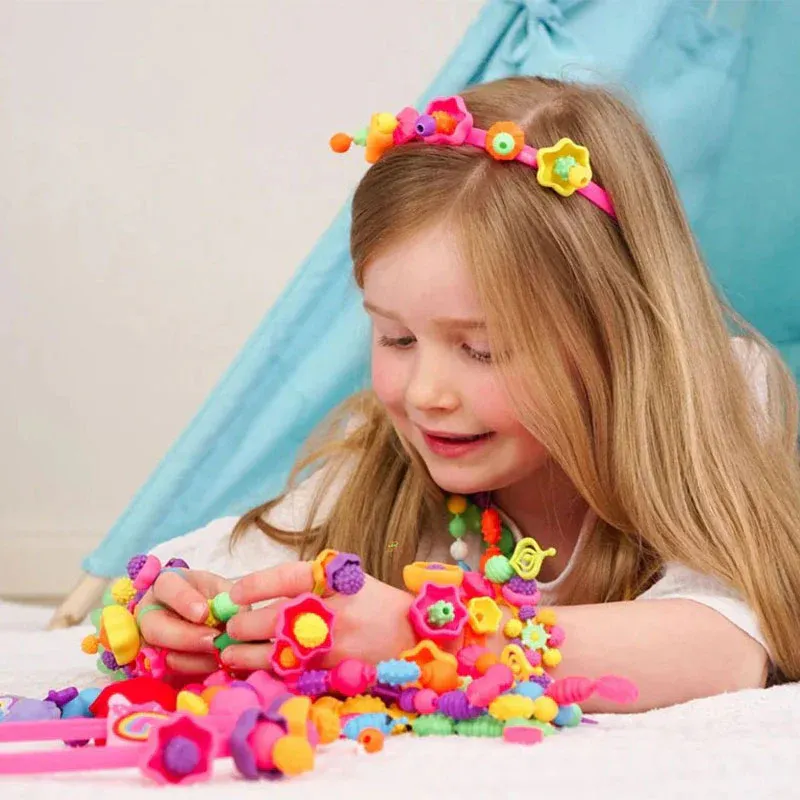 Perles populaires pour la fabrication de bijoux pour enfants - Image 4
