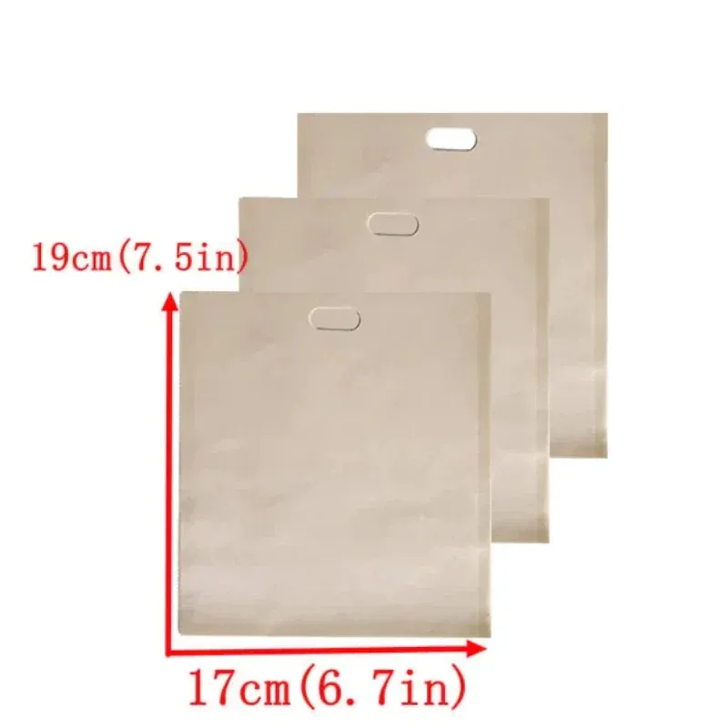 Sac de toasts antiadhésif réutilisable (5 pièces) - Image 9