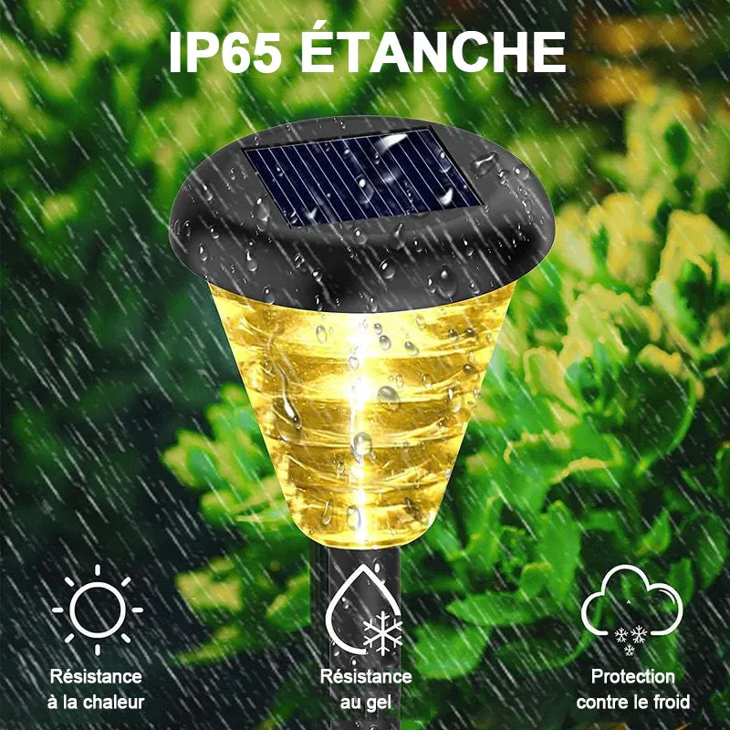 Lampes de jardin décoratives à énergie solaire - Image 4