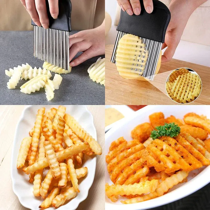 Couteau à vagues multifonctionnel en acier inoxydable - Image 5