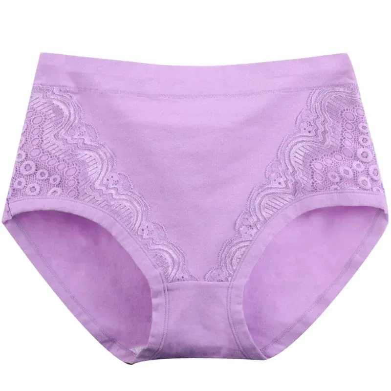 Culotte en coton anti-fuite de taille haute - Image 5