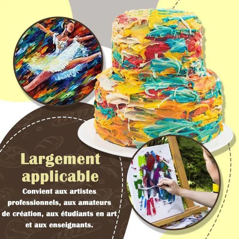 Spatules de Pâtisserie En Acier Inoxydable 5pcs - Image 5