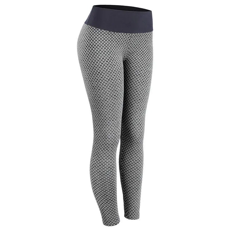 Leggings de sport à taille haute avec grille - Image 5