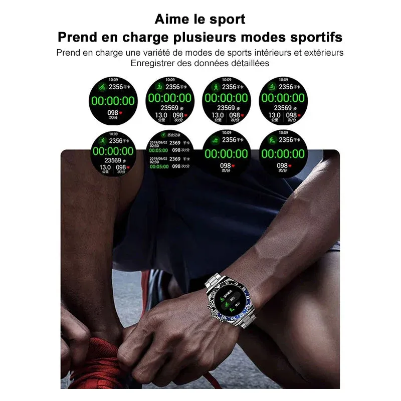 Montre intelligente décontractée multifonctionnelle Bluetooth Talk pour hommes - Image 6