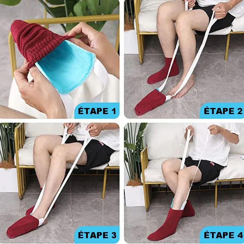 Enfile-chaussettes: Pas besoin de se pencher pour aider à porter les chaussettes - Image 6