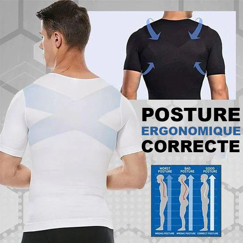 T-shirt shaper cool pour hommes - Image 5