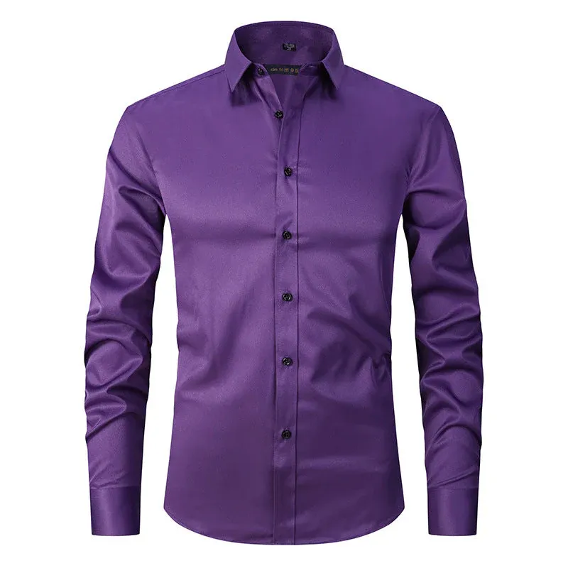 Chemise anti-rides extensible - Image 5