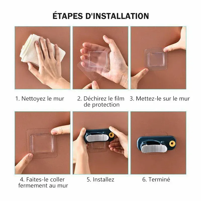 2 en 1 Porte-balai multifonctionnel - Image 6