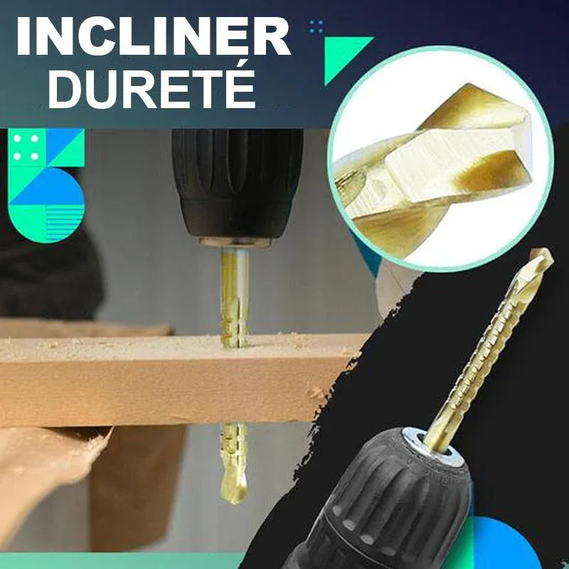 Jeu de forets à grande vitesse en alliage de titane (6 pièces) - Image 5